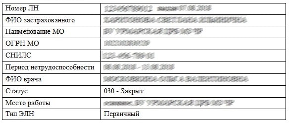 Электронный больничный Электронный больничный